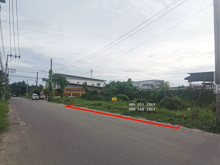 ขายด่วน ที่ดินเปล่า 103 ตรว. อยู่ซอยศรีด่าน22-ถนนศรีนครินทร์ ใกล้แม็คโคร รร.นานาชาติไทย-สิงคโปร์ รถไฟฟ้าสถานีศรีแบริ่ง
