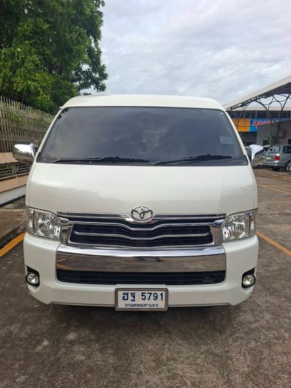 Toyota Ventury 2018 3.0 G Van ดีเซล เกียร์อัตโนมัติ ขาว รูปที่ 2