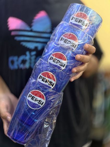 แก้วน้ำ PEPSI แท้ ขนาด 770 ml. ของใหม่━━━━━━━━━━━━━━━━━━💰 ขายชุดละ 150 บาท / 5 ใบ รวมส่งครับ━━━━━━━━━━━━━━━━━━แก้วน้ำ PEPSI ดีไซน์สวย สีสดใส ขนาดใหญ่จุใจ รูปที่ 9