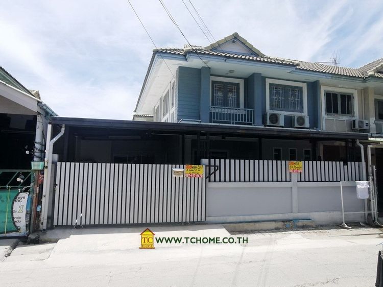 ขายทาวน์เฮ้าส์ 30 ตรว. พฤกษา 15 บางพลี-ตำหรุ บ้านสวยสภาพดีมีต่อเติม พร้อมปั๊ม+แท็งก์น้ำ มุ้งลวดเหล็กดัด ใกล้นิคมฯ บางปู ไปแพรกษา-สุขุมวิทได้