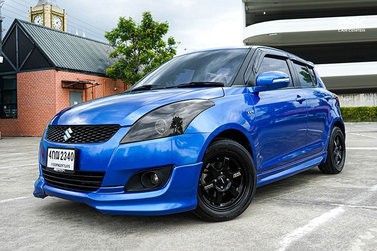 Suzuki Swift 2015 1.2 GLX Sedan เบนซิน ไม่ติดแก๊ส เกียร์อัตโนมัติ น้ำเงิน