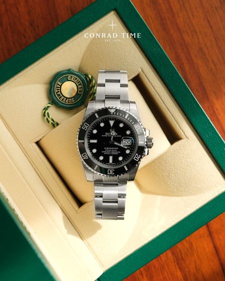 Rolex Submariner 116610LN Black Dial Oyster Steel 2017 40mm. Fullset 