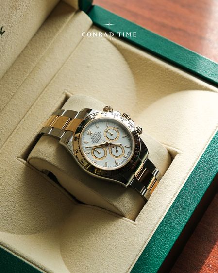 Rolex Daytona 126503 White Dial Yellow Gold Two-Tone Oyster 2024 40mm. Fullset 