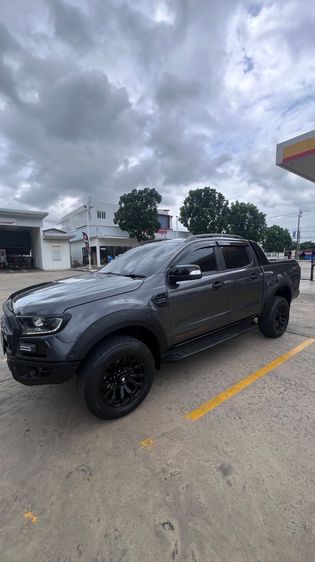 Ford Ranger 2021 2.0 Bi-Turbo 4WD Wildtrak Pickup ดีเซล เกียร์อัตโนมัติ เทา รูปที่ 2