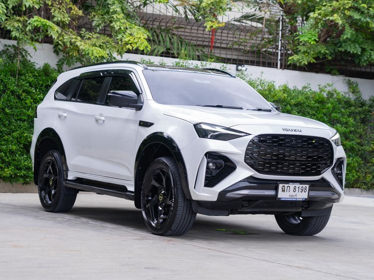 Isuzu MU-X 2025 3.0 RS 2WD Utility-car ดีเซล ไม่ติดแก๊ส เกียร์อัตโนมัติ ขาว