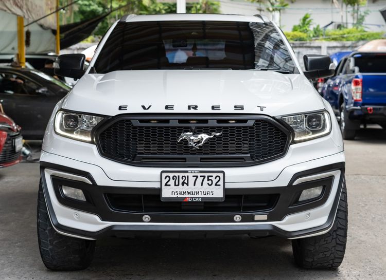 Ford Everest 2021 2.0 Titanium Plus Utility-car ดีเซล ไม่ติดแก๊ส เกียร์อัตโนมัติ ขาว