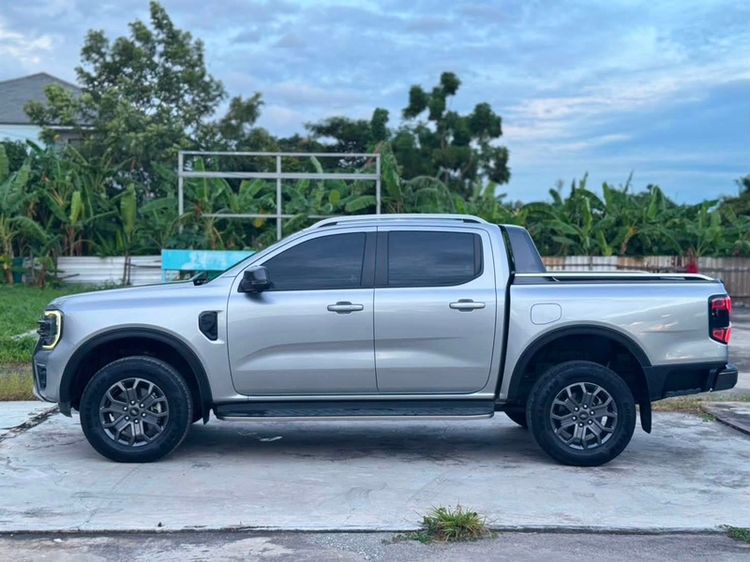 Ford Ranger 2024 2.0 Bi-Turbo 4WD Wildtrak Pickup ดีเซล ไม่ติดแก๊ส เกียร์อัตโนมัติ บรอนซ์เงิน รูปที่ 2