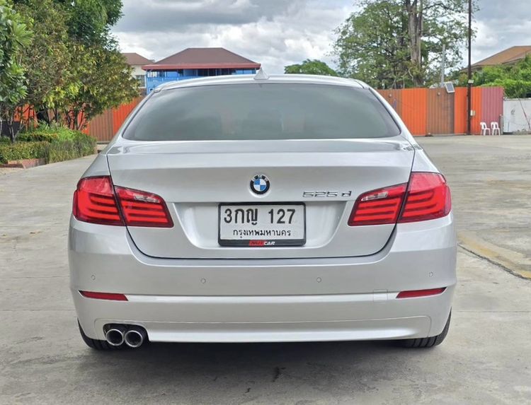 BMW Series 5 2014 520d Sedan ดีเซล เกียร์อัตโนมัติ เทา รูปที่ 2