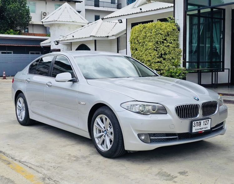 BMW Series 5 2014 520d Sedan ดีเซล เกียร์อัตโนมัติ เทา รูปที่ 3