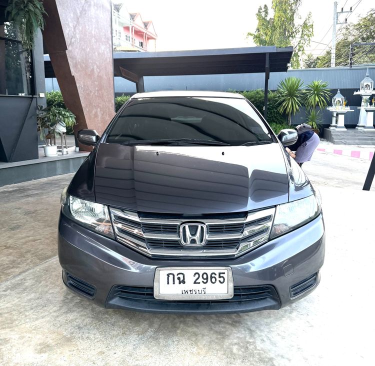 Honda City 2013 1.5 S CNG Sedan เบนซิน NGV เกียร์อัตโนมัติ เทา