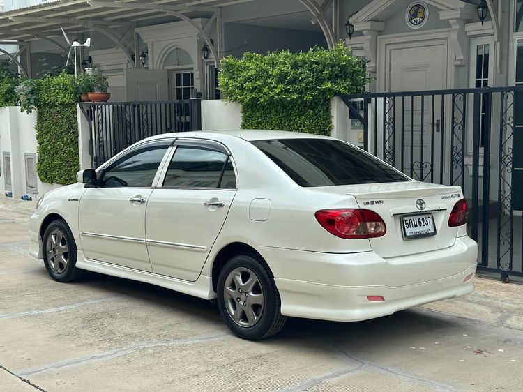 Toyota Altis 2007 1.6 G Limited Sedan เบนซิน ไม่ติดแก๊ส เกียร์อัตโนมัติ ขาว รูปที่ 4