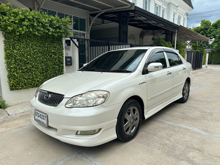 รถ Toyota Altis 1.6 G Limited สี ขาว
