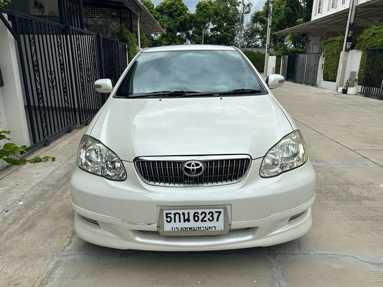Toyota Altis 2007 1.6 G Limited Sedan เบนซิน ไม่ติดแก๊ส เกียร์อัตโนมัติ ขาว รูปที่ 2