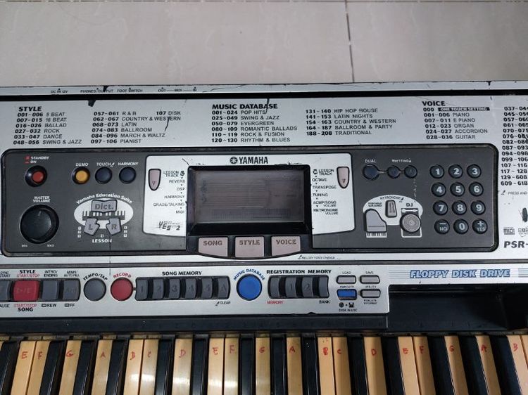 คีย์บอร์ดไฟฟ้า Yamaha PSR-350 สภาพพร้อมใช้งาน รูปที่ 3