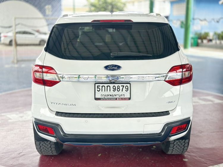 Ford Everest 2016 3.2 Titanium Plus 4WD Utility-car ดีเซล ไม่ติดแก๊ส เกียร์อัตโนมัติ ขาว รูปที่ 3