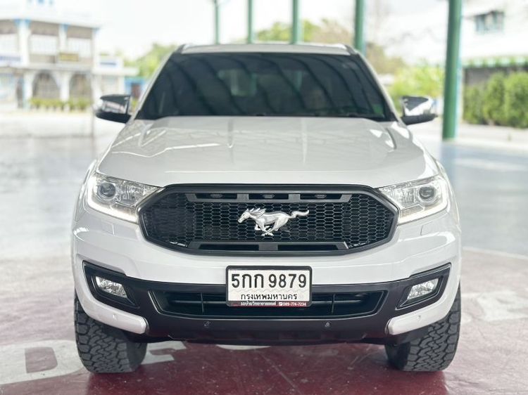 Ford Everest 2016 3.2 Titanium+ 4WD Navi Utility-car ดีเซล ไม่ติดแก๊ส เกียร์อัตโนมัติ ขาว รูปที่ 2