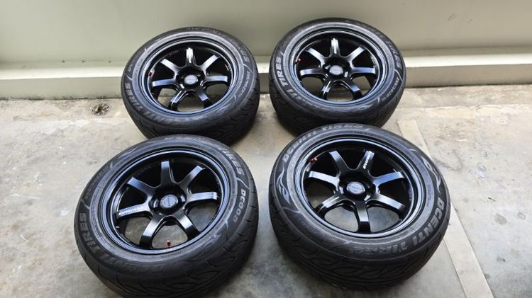 ล้อ Lenso VT7 Litetech+ ล้อเบามาก พร้อมยาง Dcenti DC008 255 50 R18