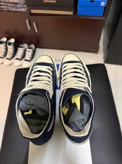 Converse Japan ข้อสูงสี Navy ตัว80s มือ2 สภาพเต็ม เบอร์ 7 รูปที่ 4