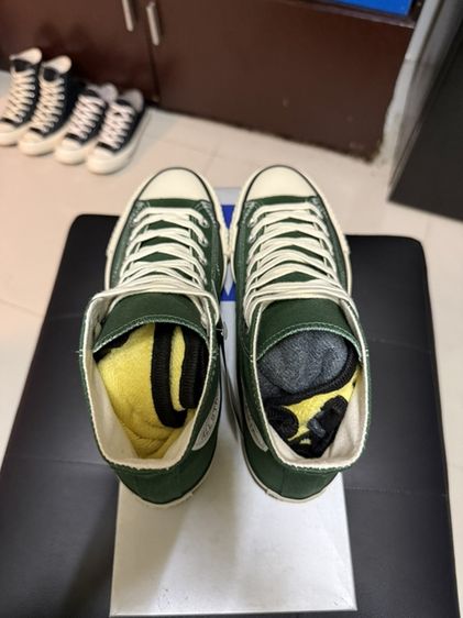 Converse Japan ข้อสูงสี เขียว ตัว80s มือ2 สภาพเต็ม เบอร์ 6.5 รูปที่ 4