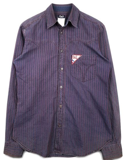 DG Dolce Gabbana Western Casual Button-Down Shirts