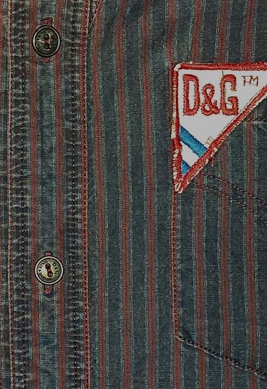 DG Dolce Gabbana Western Casual Button-Down Shirts  รูปที่ 3