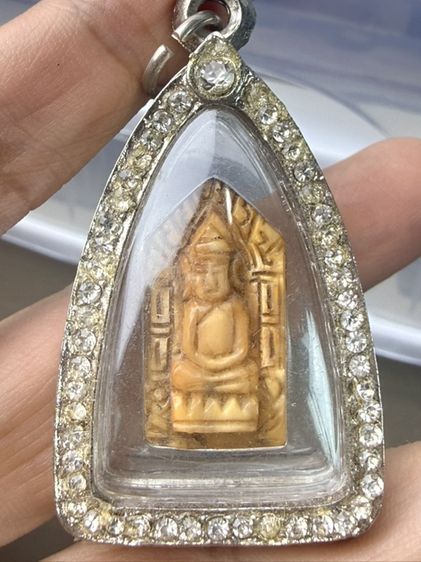 พระเก่า ไม่ทราบที่ ด้านหลังมีจาร เนื้อคล้าย ง รูปที่ 6