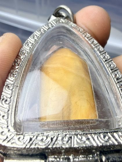 พระเก่า ไม่ทราบที่ ด้านหลังมีจาร เนื้อคล้าย ง รูปที่ 3