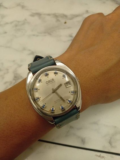 ORIS Automatic 25 Jewels Anti-Shock DayDate ยุคประมาณปลาย 1960s–ต้น 1970s รูปที่ 4
