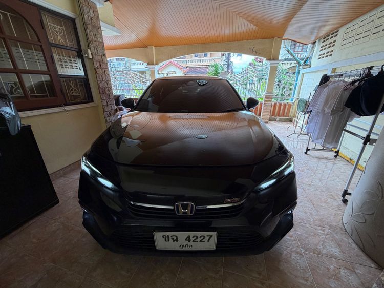 Honda Civic 2022 2.0 eHEV RS Sedan ไฮบริด ไม่ติดแก๊ส เกียร์อัตโนมัติ ดำ