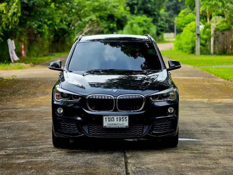 BMW X1 2020 2.0 sDrive20d M Sport Utility-car ดีเซล ไม่ติดแก๊ส เกียร์อัตโนมัติ ดำ รูปที่ 2