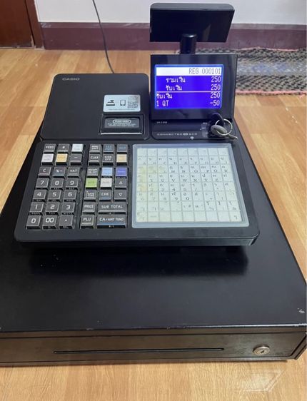 Casio SR-C550 เครื่องบันทึกเงินสดปริ้นท์ใบเสร็จ รูปที่ 2