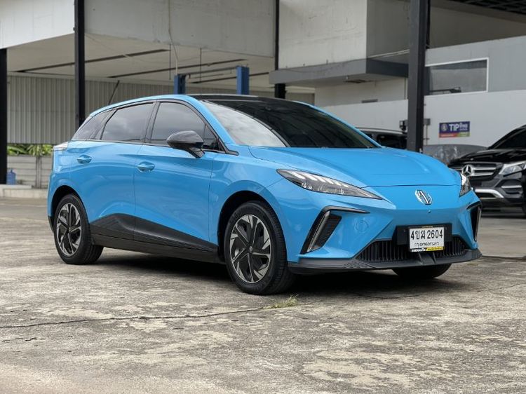 MG MG4 2023 Electric Sedan ไฟฟ้า ไม่ติดแก๊ส เกียร์อัตโนมัติ ฟ้า รูปที่ 1