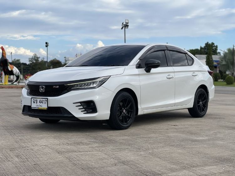 Honda City 2020 1.0 RS Sedan เบนซิน ไม่ติดแก๊ส ขาว รูปที่ 3