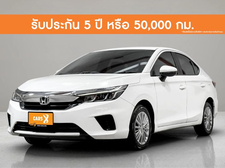 Honda City 2022 1.0 V Sedan เบนซิน ไม่ติดแก๊ส เกียร์อัตโนมัติ ขาว