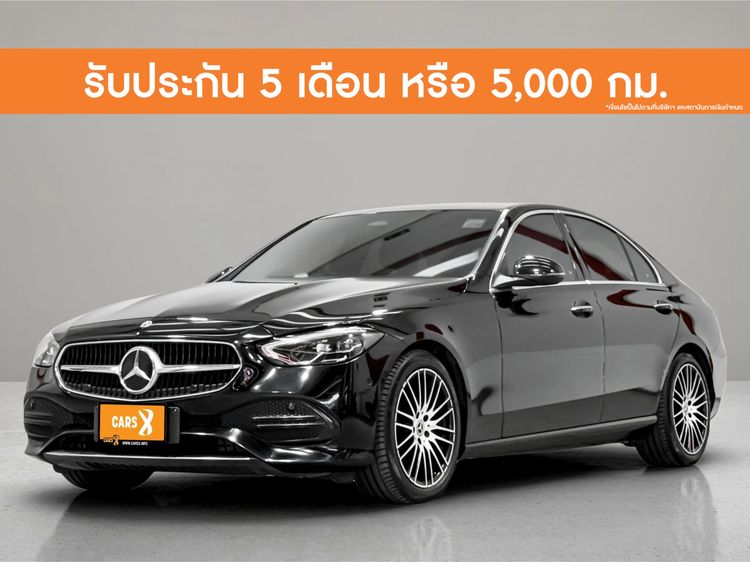 Mercedes-Benz C-Class 2022 C220 Sedan ดีเซล ไม่ติดแก๊ส เกียร์อัตโนมัติ ดำ