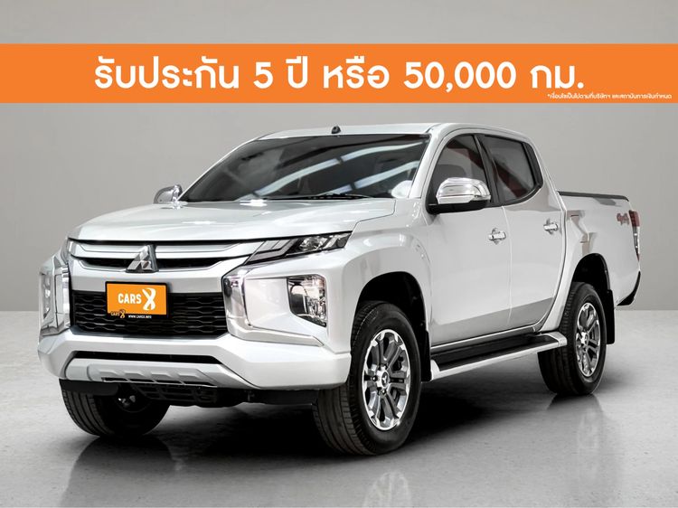 Mitsubishi Triton 2020 All New Double Cab 2.4 GLS 4WD Pickup ดีเซล ไม่ติดแก๊ส เกียร์ธรรมดา บรอนซ์เงิน