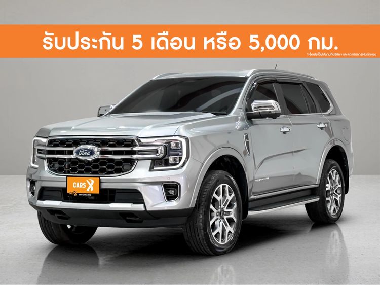รถ Ford Everest 2.0 Titanium Plus 4WD สี บรอนซ์เงิน