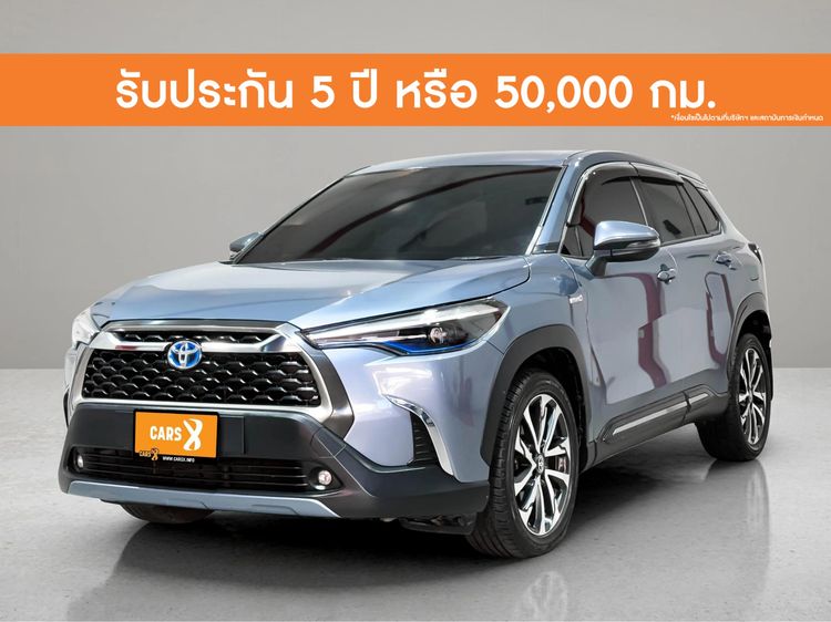 รถ Toyota Corolla Cross 1.8 Hybrid Premium สี เทา