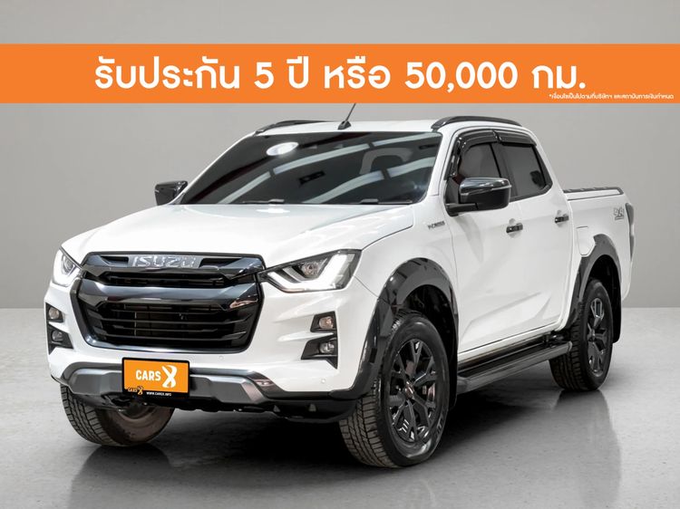 Isuzu D-MAX 2023 3.0 Vcross M 4WD Pickup ดีเซล ไม่ติดแก๊ส เกียร์อัตโนมัติ ขาว
