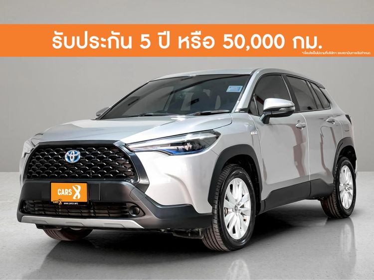 รถ Toyota Corolla Cross 1.8 Hybrid Smart สี บรอนซ์เงิน