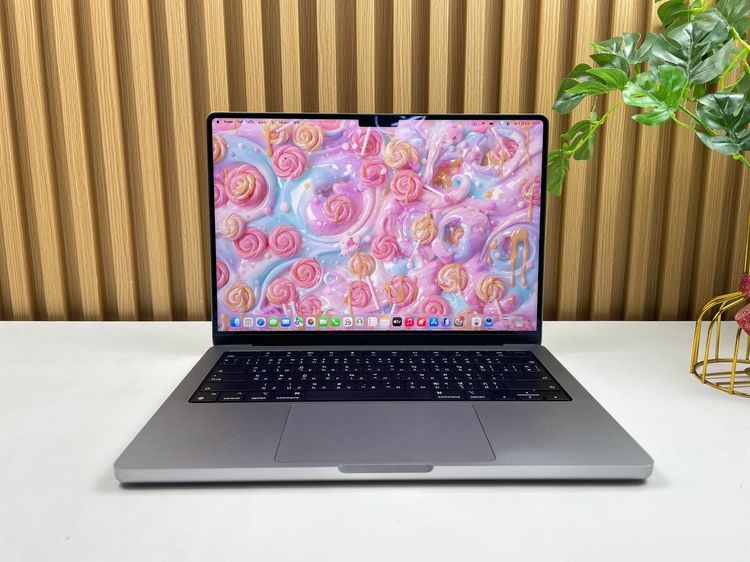 Apple Mackbook Pro 14 Inch แมค โอเอส อื่นๆ อื่นๆ ไม่ใช่ MacBook Pro 14-inch M1 Pro 2021 Ram32GB SSD1TB Space Gray 