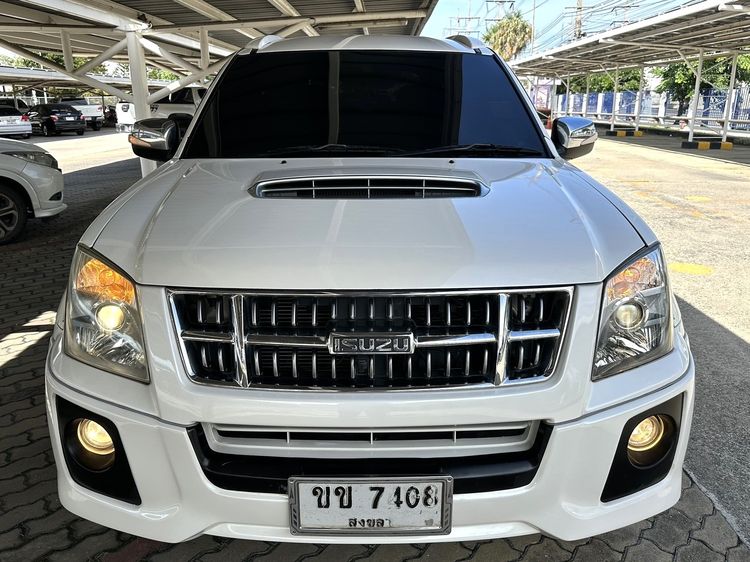 Isuzu MU-7 2012 3.0 Choiz Utility-car ดีเซล ไม่ติดแก๊ส เกียร์อัตโนมัติ ขาว