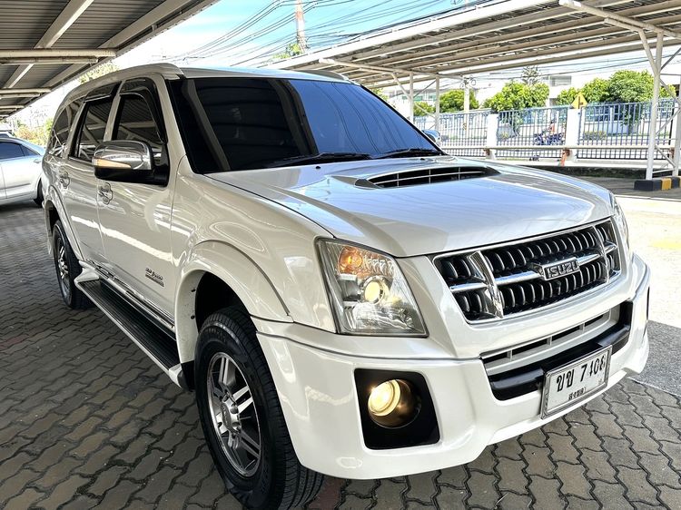 Isuzu MU-7 2012 3.0 Choiz Utility-car ดีเซล ไม่ติดแก๊ส เกียร์อัตโนมัติ ขาว รูปที่ 2