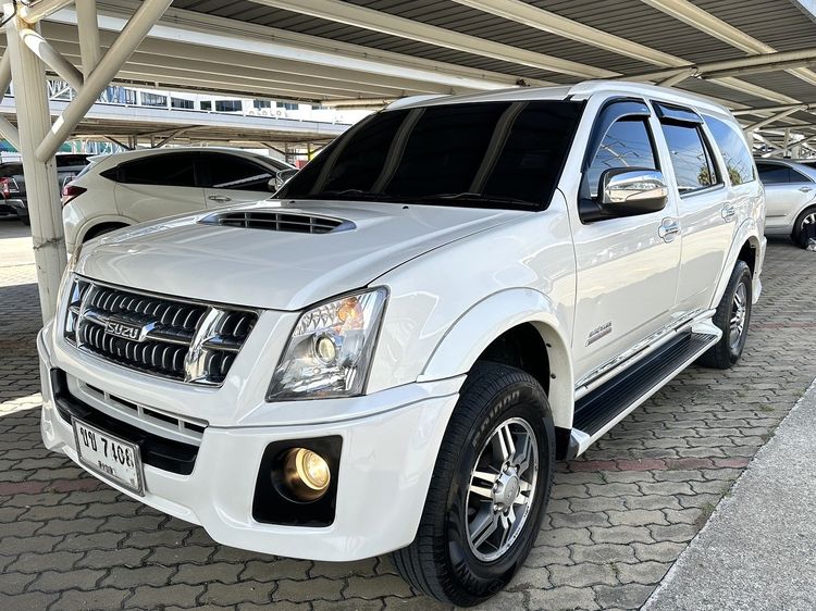 Isuzu MU-7 2012 3.0 Choiz Utility-car ดีเซล ไม่ติดแก๊ส เกียร์อัตโนมัติ ขาว รูปที่ 3