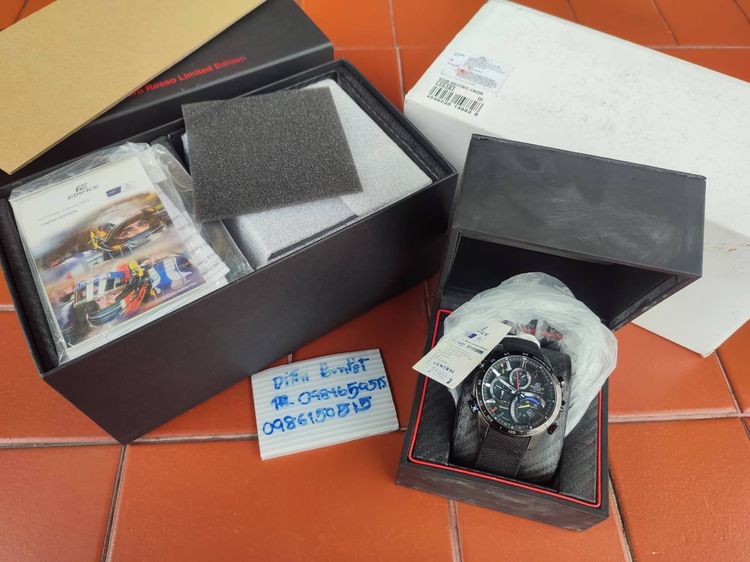 Casio Edifice EQB-501TR-1ADR Limited Edition ไม่ผ่านการใช้ รูปที่ 3