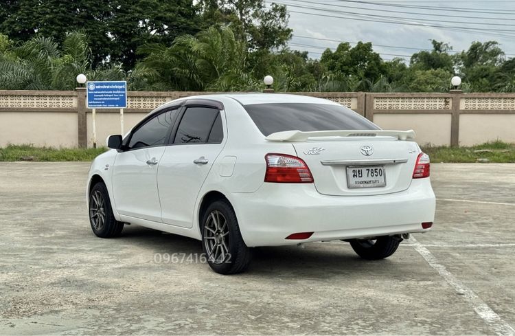 Toyota Vios 2012 1.5 J Sedan เบนซิน ไม่ติดแก๊ส เกียร์อัตโนมัติ ขาว รูปที่ 4
