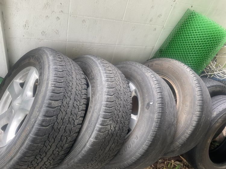 ล้อแม็กISUZU hilander ขอบ 17 ล้อแม็กเดิมติดรถ ISUZU พร้อมยาง 265/65R17 รูปที่ 2