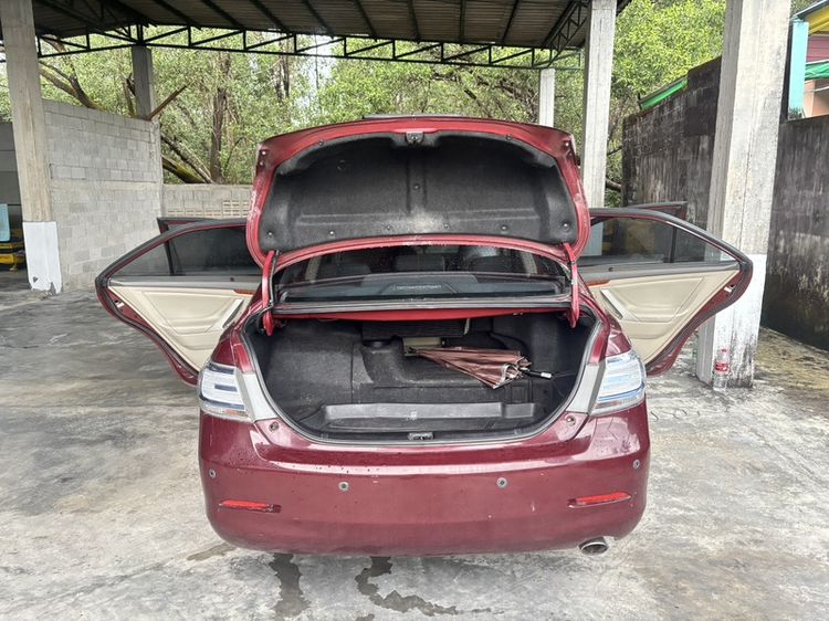 Toyota Camry 2010 2.4 Hybrid Sedan ไฮบริด ไม่ติดแก๊ส เกียร์อัตโนมัติ แดง รูปที่ 2