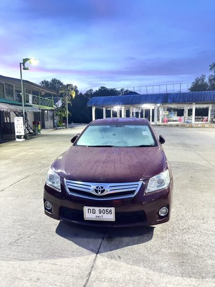 Toyota Camry 2010 2.4 Hybrid Sedan ไฮบริด ไม่ติดแก๊ส เกียร์อัตโนมัติ แดง รูปที่ 3