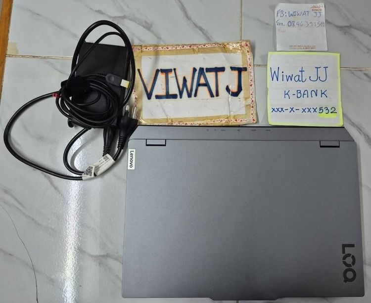 Notebook Gaming Lenovo LOQ 15APH10 การ์ดจอ RTX5050